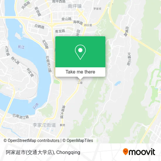 阿家超市(交通大学店) map