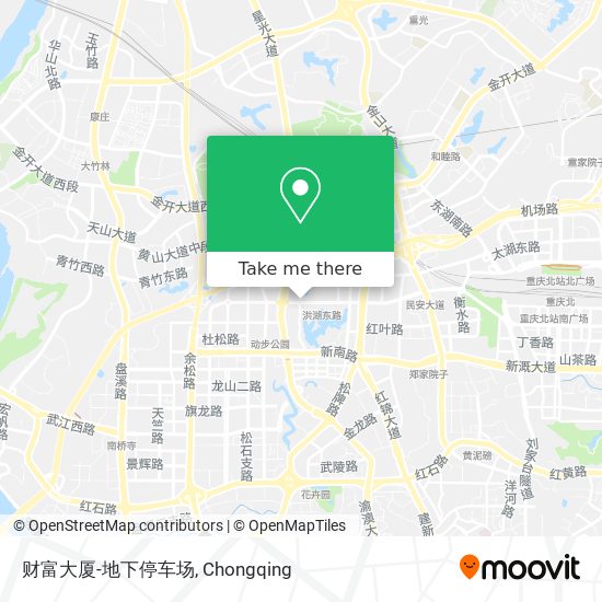 财富大厦-地下停车场 map