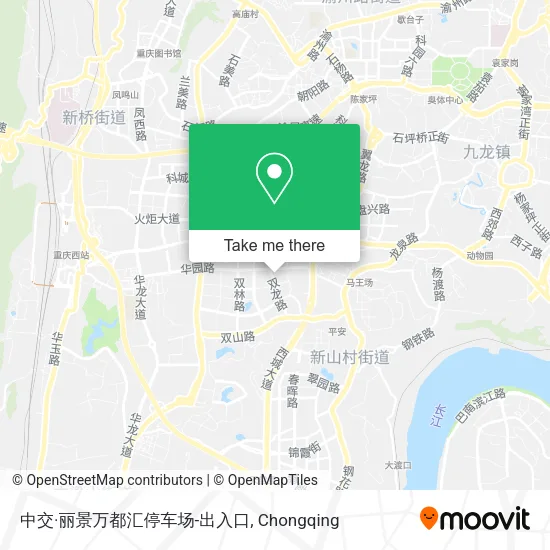 中交·丽景万都汇停车场-出入口 map