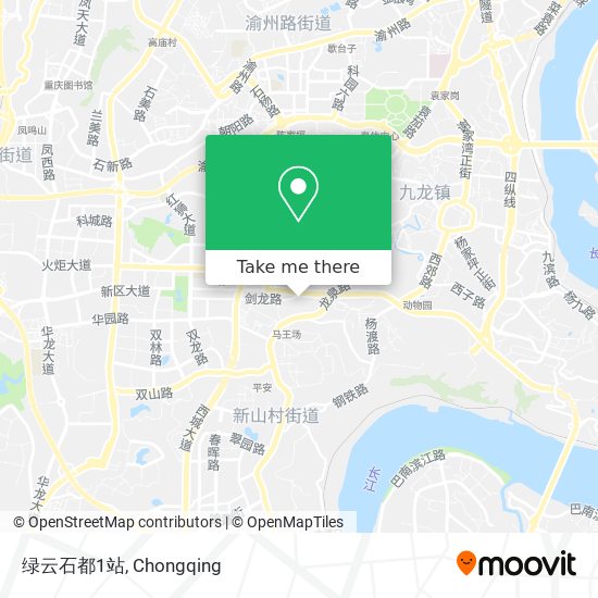绿云石都1站 map