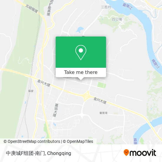 中庚城F组团-南门 map
