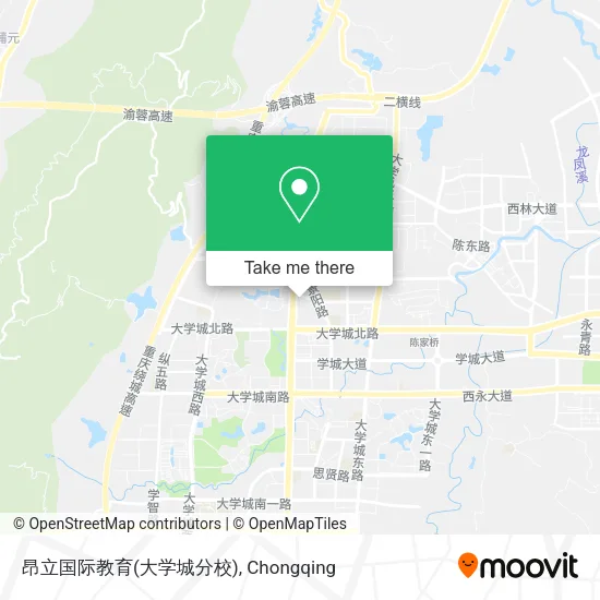 昂立国际教育(大学城分校) map