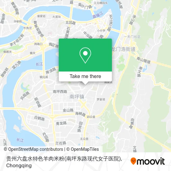 贵州六盘水特色羊肉米粉(南坪东路现代女子医院) map