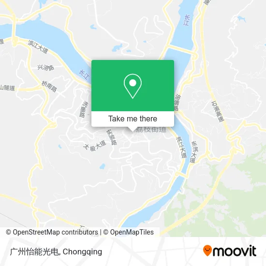 广州怡能光电 map