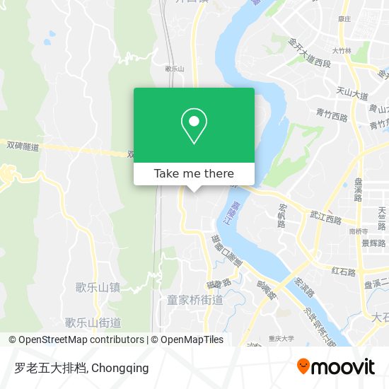 罗老五大排档 map