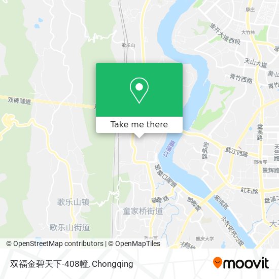 双福金碧天下-408幢 map