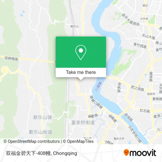 双福金碧天下-408幢 map