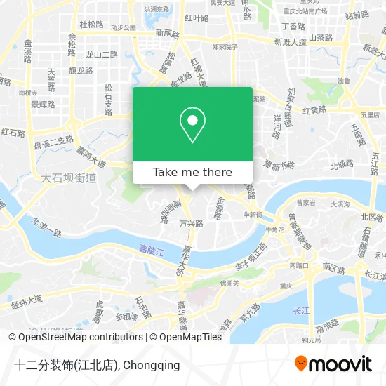 十二分装饰(江北店) map