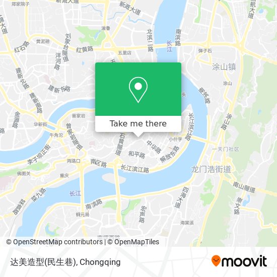 达美造型(民生巷) map