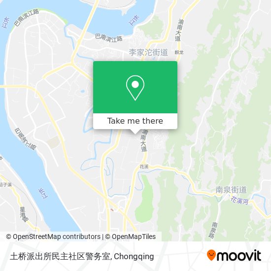 土桥派出所民主社区警务室 map