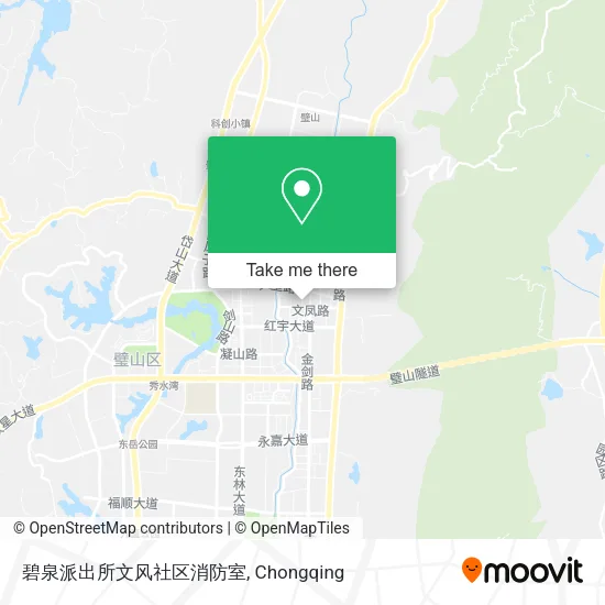 碧泉派出所文风社区消防室 map