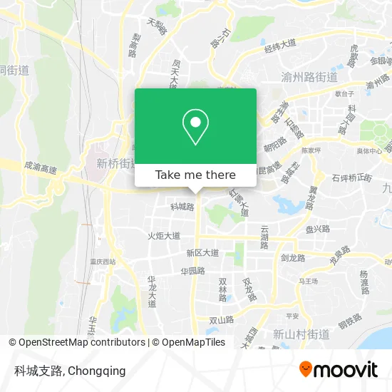 科城支路 map