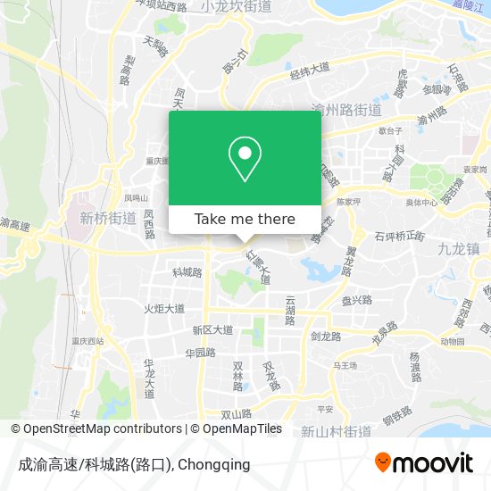 成渝高速/科城路(路口) map
