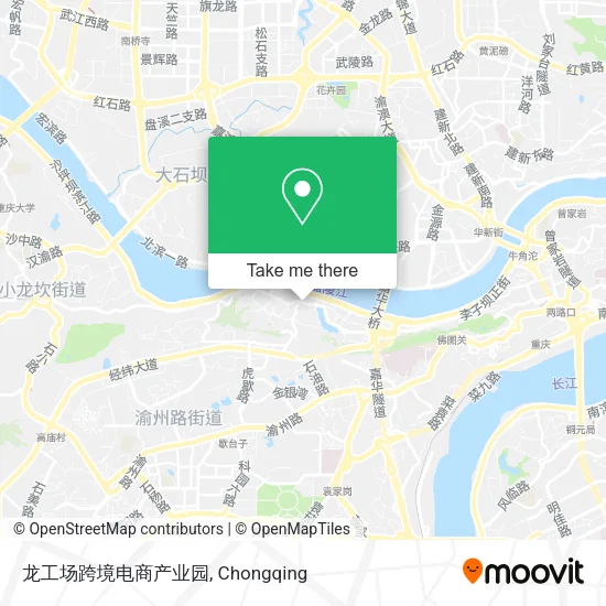 龙工场跨境电商产业园 map