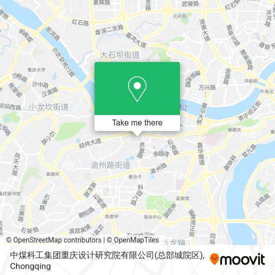 中煤科工集团重庆设计研究院有限公司(总部城院区) map