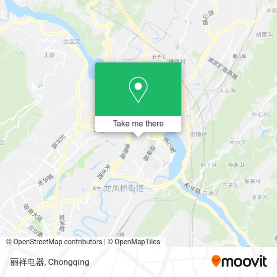 丽祥电器 map