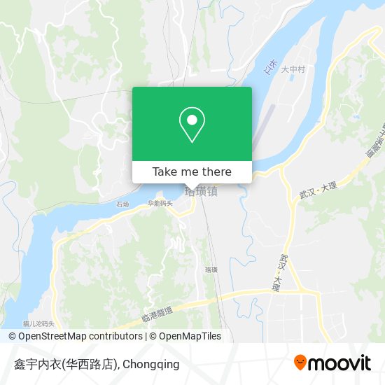 鑫宇内衣(华西路店) map