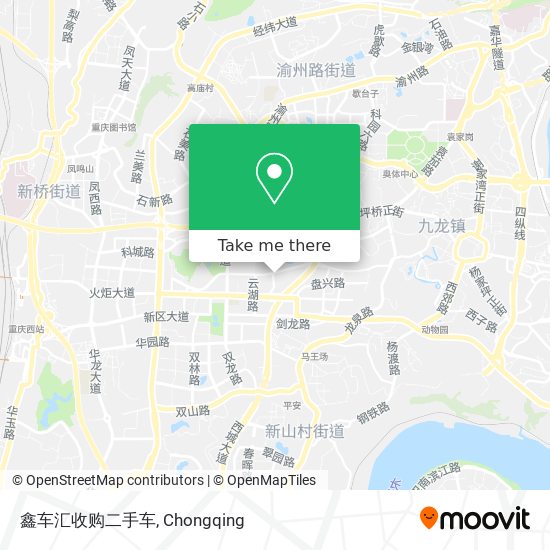 鑫车汇收购二手车 map