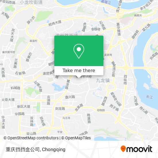 重庆挡挡盒公司 map