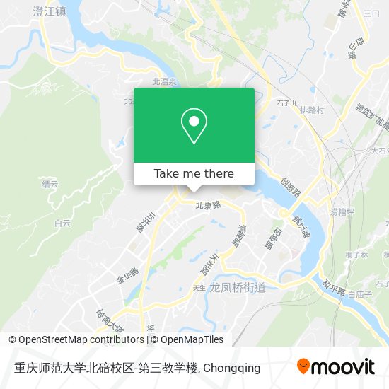重庆师范大学北碚校区-第三教学楼 map