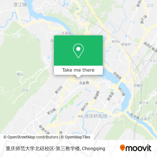 重庆师范大学北碚校区-第三教学楼 map
