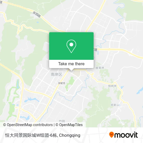 恒大同景国际城W组团-6栋 map