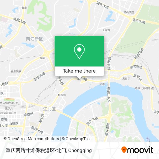 重庆两路寸滩保税港区-北门 map