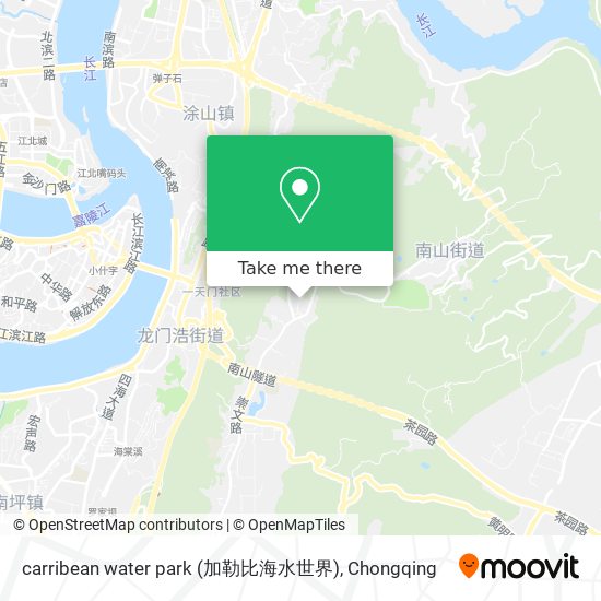 carribean water park (加勒比海水世界) map