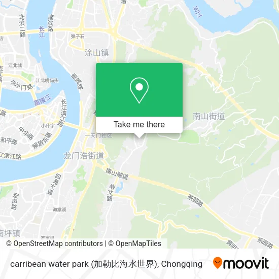 carribean water park (加勒比海水世界) map