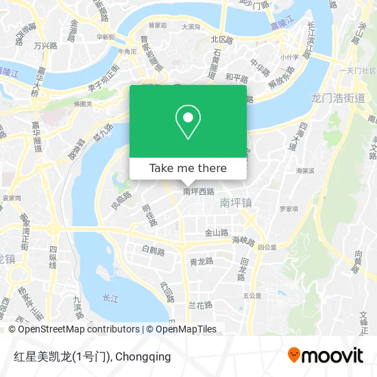 红星美凯龙(1号门) map