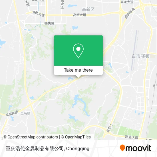 重庆浩伦金属制品有限公司 map