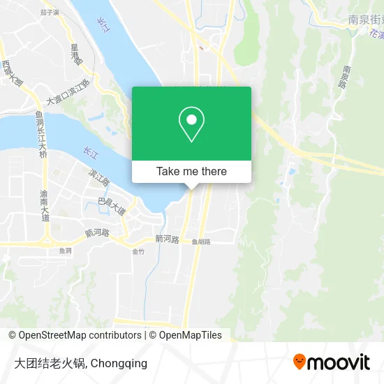 大团结老火锅 map