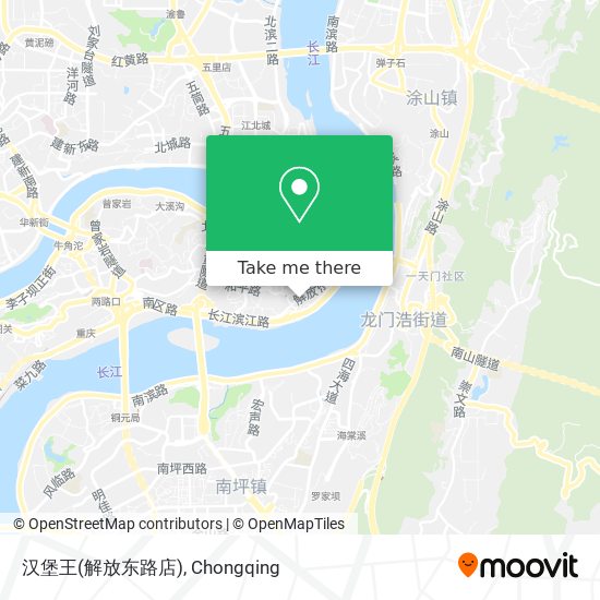 汉堡王(解放东路店) map
