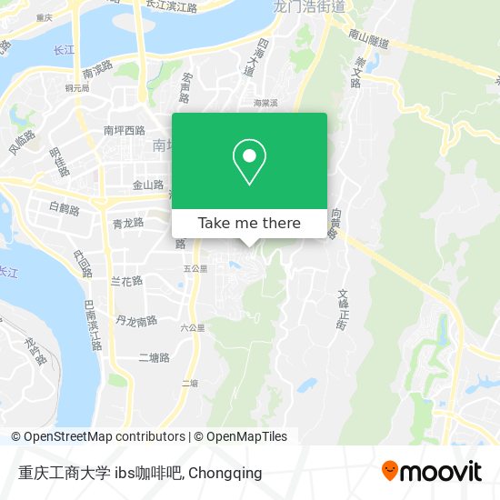 重庆工商大学 ibs咖啡吧 map