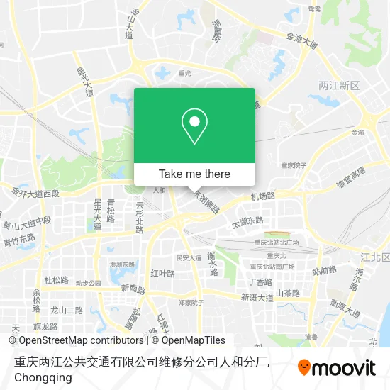 重庆两江公共交通有限公司维修分公司人和分厂 map