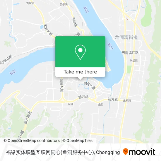 福缘实体联盟互联网同心(鱼洞服务中心) map