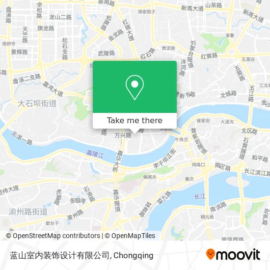 蓝山室内装饰设计有限公司 map