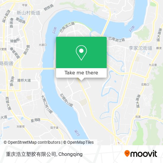 重庆浩立塑胶有限公司 map