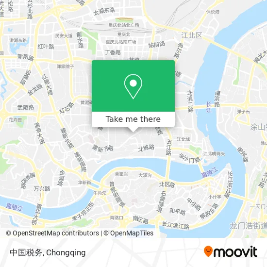 中国税务 map
