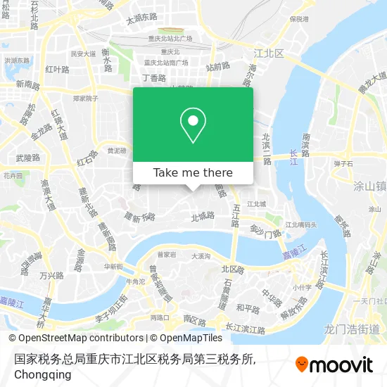 国家税务总局重庆市江北区税务局第三税务所 map