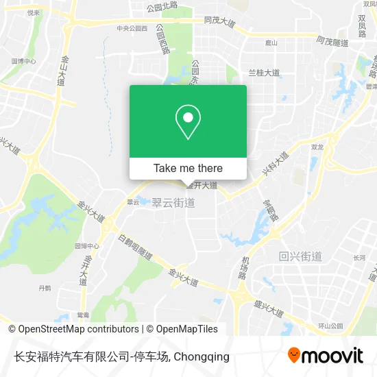 长安福特汽车有限公司-停车场 map