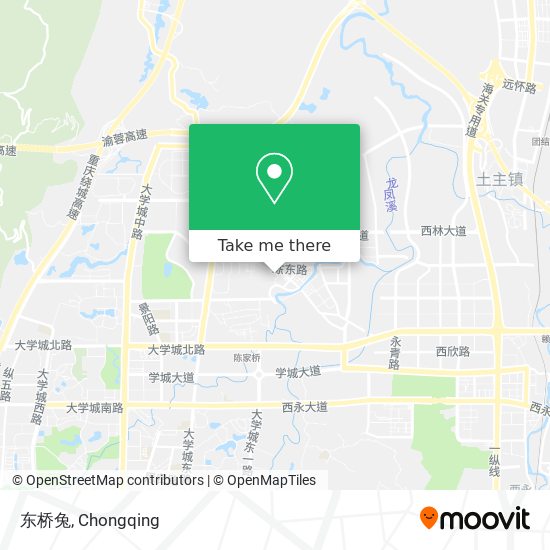 东桥兔 map