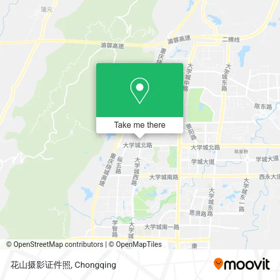 花山摄影证件照 map