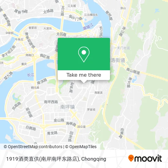 1919酒类直供(南岸南坪东路店) map