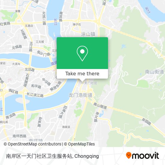 南岸区一天门社区卫生服务站 map