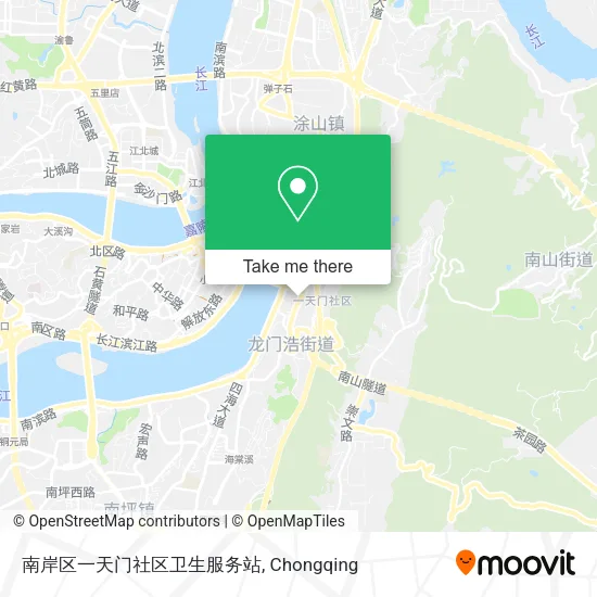 南岸区一天门社区卫生服务站 map