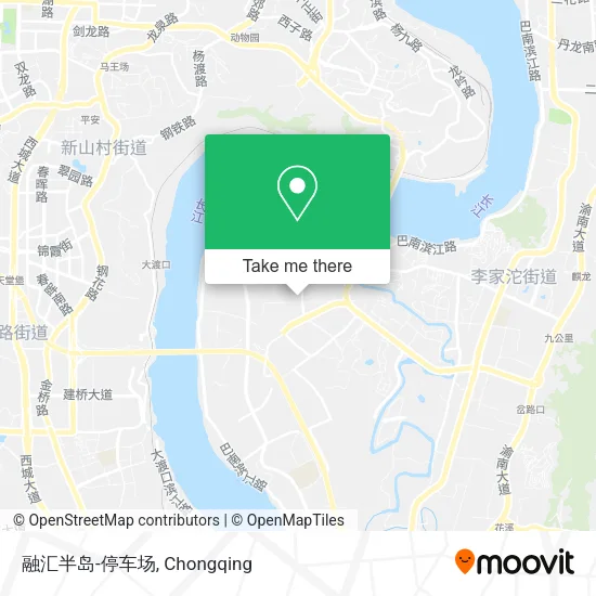 融汇半岛-停车场 map