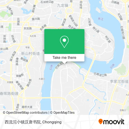 西流沱小镇汉唐书院 map