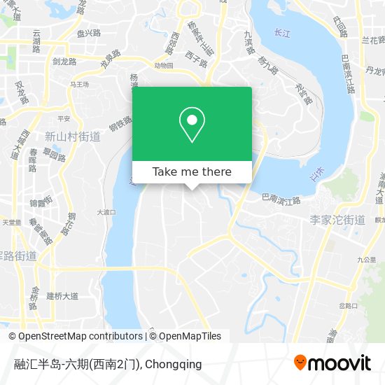 融汇半岛-六期(西南2门) map