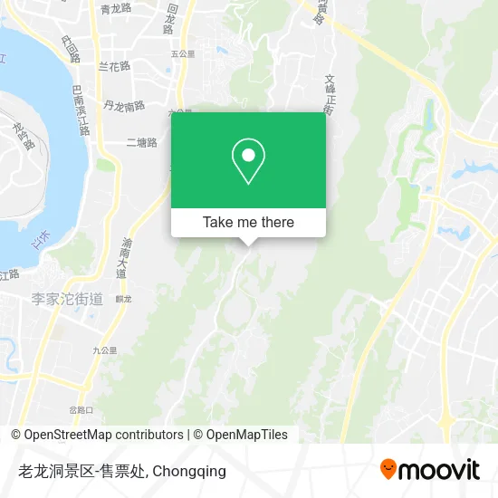 老龙洞景区-售票处 map